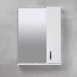Dulap cu oglinda Bayro Bris 550x750 Right (White) Thumb