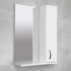 Dulap cu oglinda Bayro Bris 550x750 Right (White) Thumb