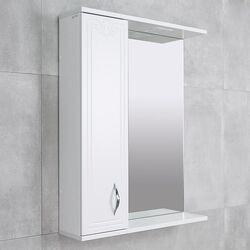 Dulap cu oglinda Bayro Deco One 650x750 Left (White) Thumb