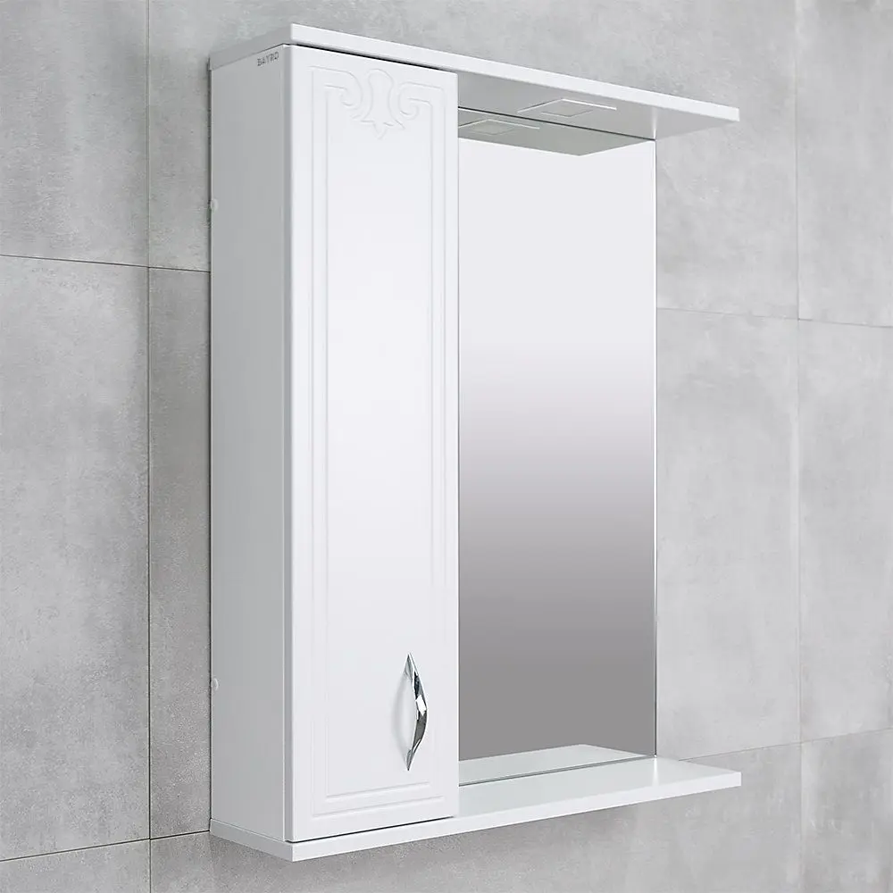 Dulap cu oglinda Bayro Deco One 650x750 Left (White) - 4