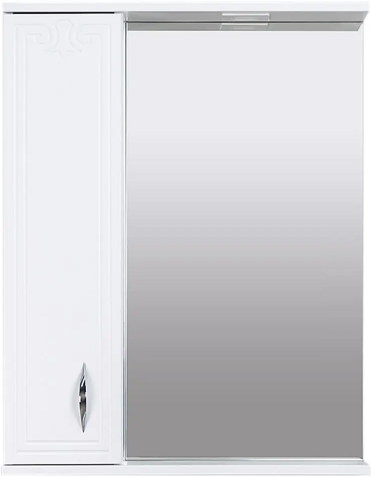 Dulap cu oglinda Bayro Deco One 650x750 Left (White)