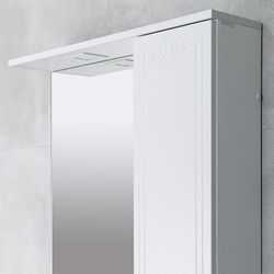 Dulap cu oglinda Bayro Deco One 650x750 Right (White) Thumb