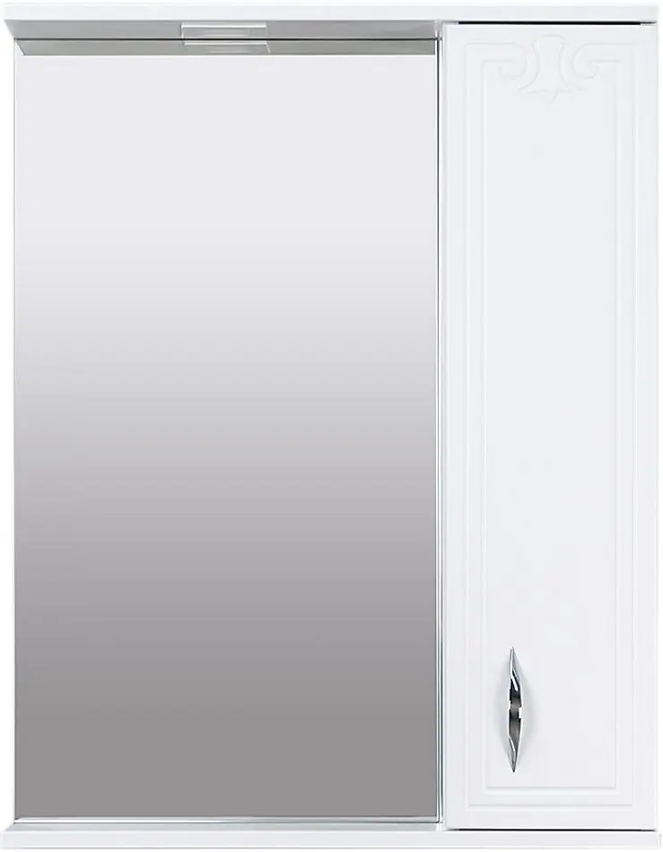 Dulap cu oglinda Bayro Deco One 650x750 Right (White)