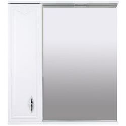 Dulap cu oglinda Bayro Deco One 750x750 Left (White)