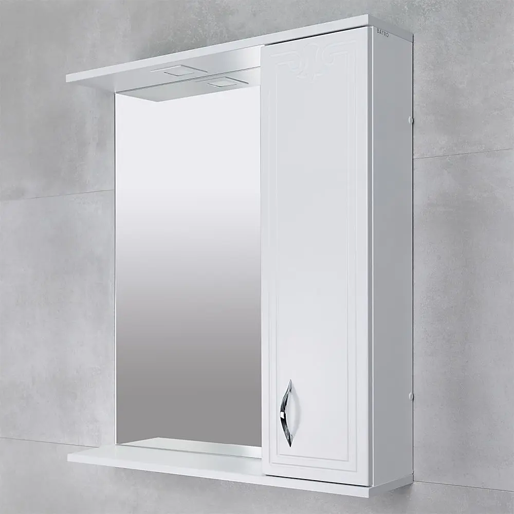 Dulap cu oglinda Bayro Deco One 750x750 Right (White) - 3