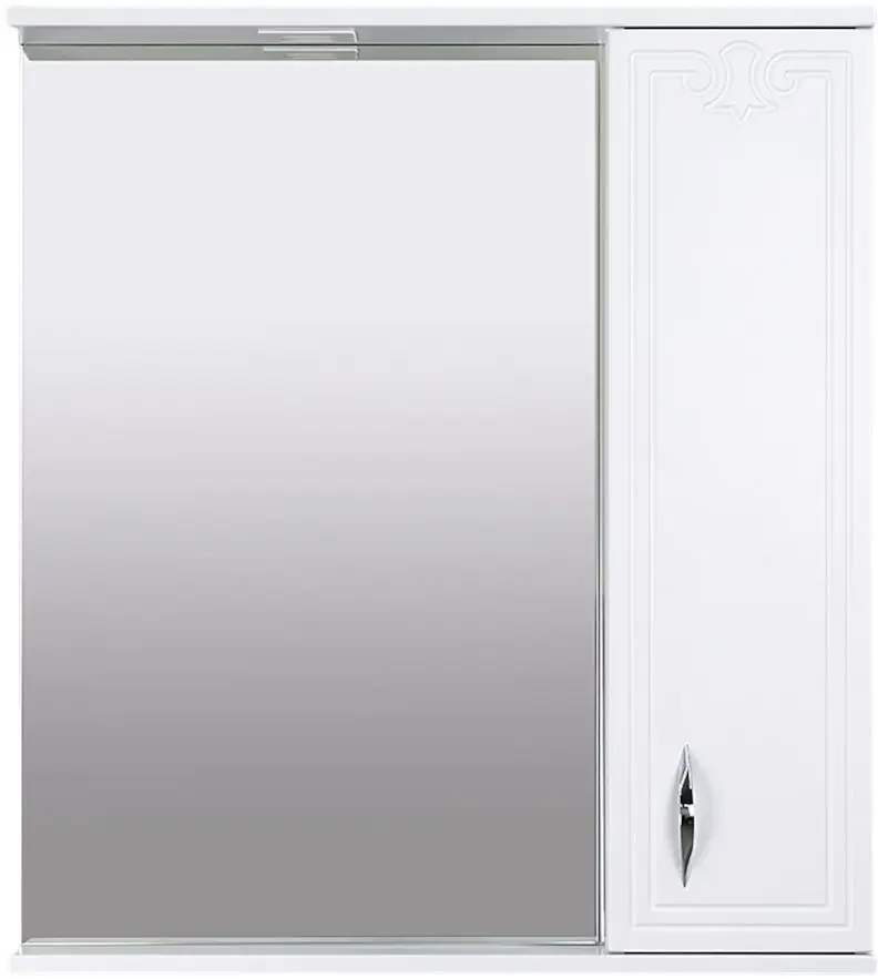 Dulap cu oglinda Bayro Deco One 750x750 Right (White)