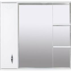Dulap cu oglinda Bayro Deco One 860x750 Left (White)