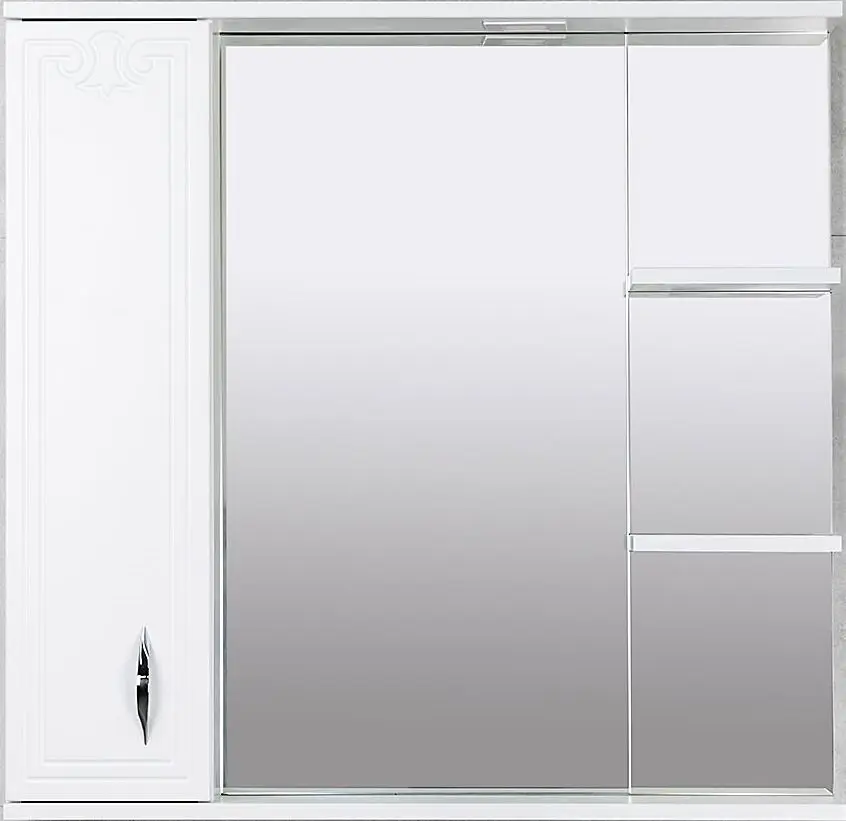 Dulap cu oglinda Bayro Deco One 860x750 Left (White)