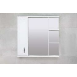 Dulap cu oglinda Bayro Deco One 860x750 Right (White) Thumb