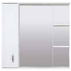 Dulap cu oglinda Bayro Deco One 860x750 Right (White)