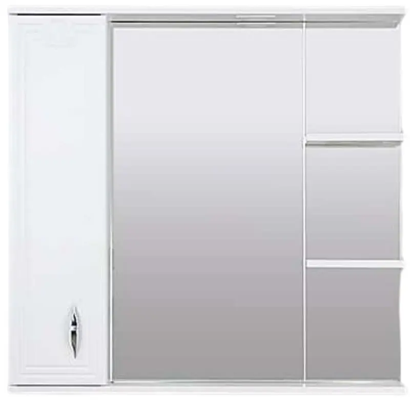 Dulap cu oglinda Bayro Deco One 860x750 Right (White)