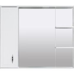 Dulap cu oglinda Bayro Deco One 970x750 Left (White)