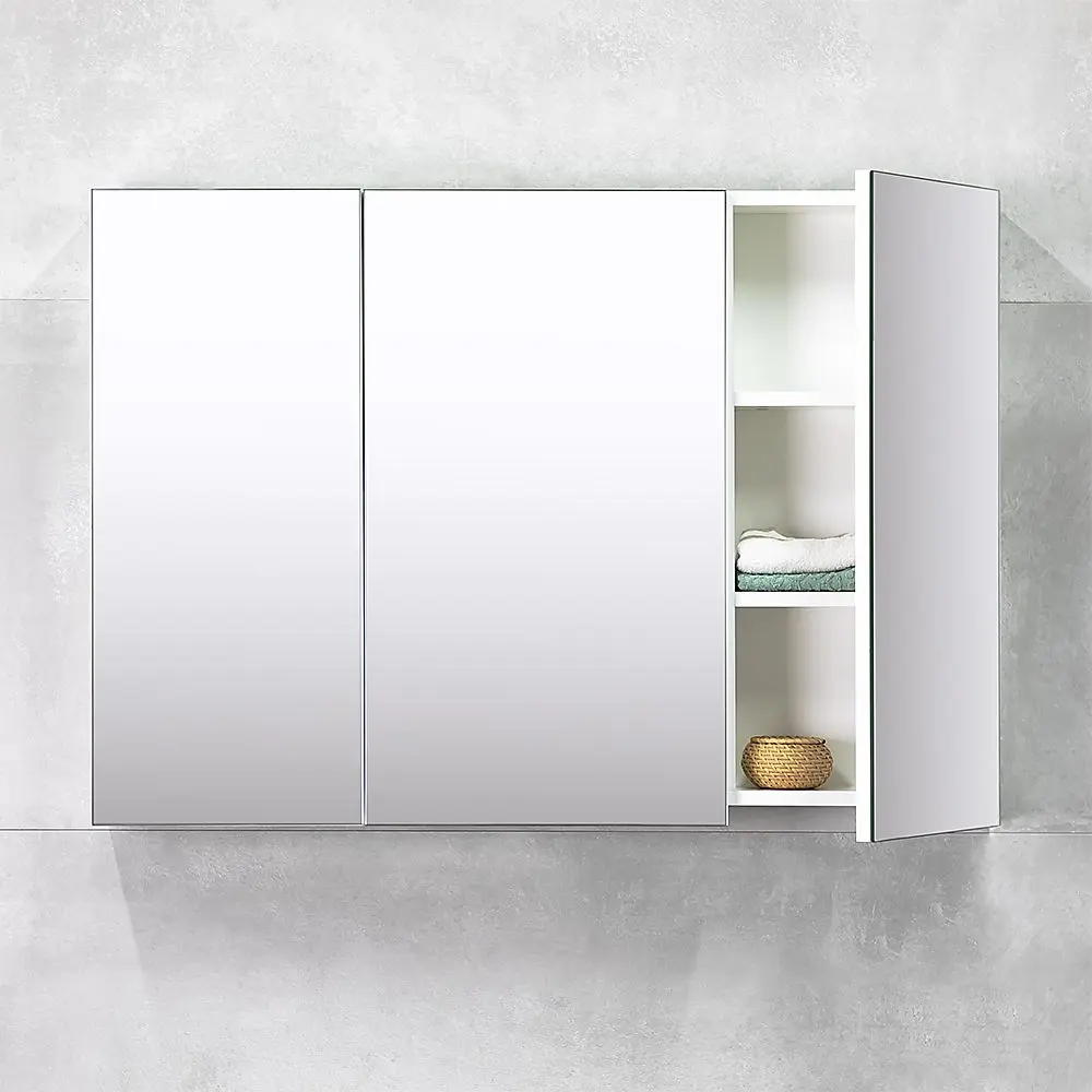 Dulap cu oglinda Bayro Dorado 1000x700 (White)