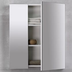 Dulap cu oglinda Bayro Dorado 600 (White) Thumb