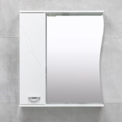 Dulap cu oglinda Bayro Interio 750 Left (White) Thumb