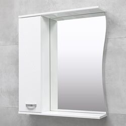 Dulap cu oglinda Bayro Interio 750 Left (White) Thumb