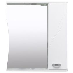 Dulap cu oglinda Bayro Interio 750 Right (White)