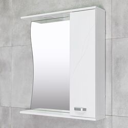 Dulap cu oglinda Bayro Interio 750 Right (White) Thumb