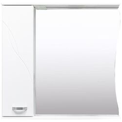 Dulap cu oglinda Bayro Interio 860 Left (White)