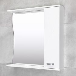 Dulap cu oglinda Bayro Interio 860 Right (White) Thumb