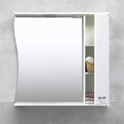 Dulap cu oglinda Bayro Interio 860 Right (White) Thumb