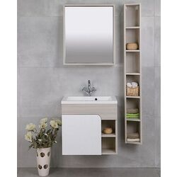 Dulap cu oglinda Bayro Oslo 500 LR (White) Thumb