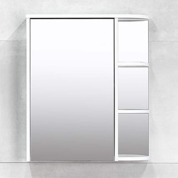 Dulap cu oglinda Bayro Rio 600x700 Left (White) Thumb