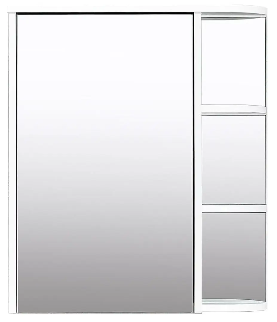 Dulap cu oglinda Bayro Rio 600x700 Left (White)