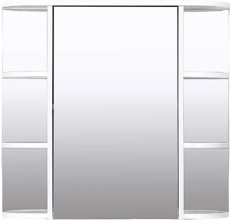 Dulap cu oglinda Bayro Rio 756x700 Right (White)