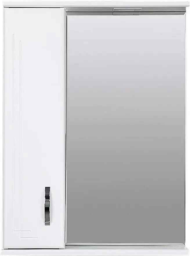 Dulap cu oglinda Bayro Verso 550x750 Left (White)