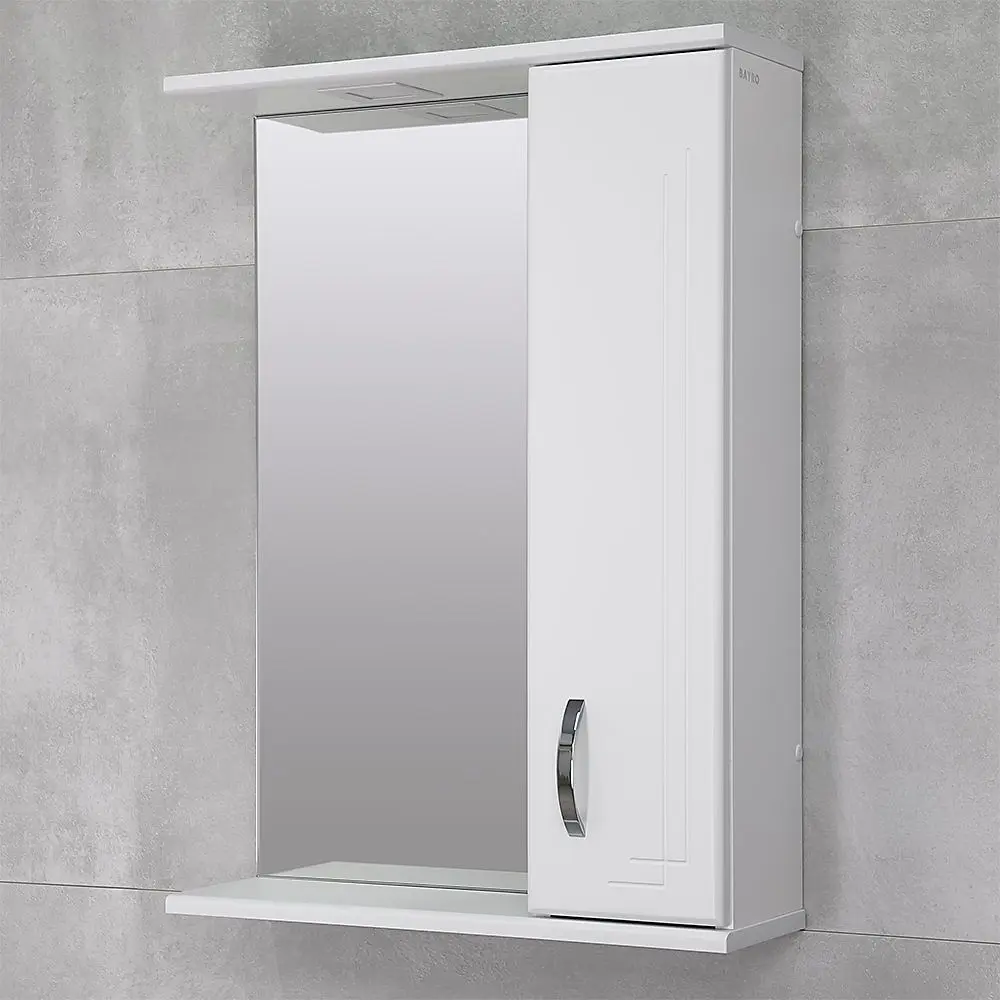 Dulap cu oglinda Bayro Verso 550x750 Right (White) - 3