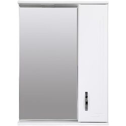 Dulap cu oglinda Bayro Verso 550x750 Right (White)