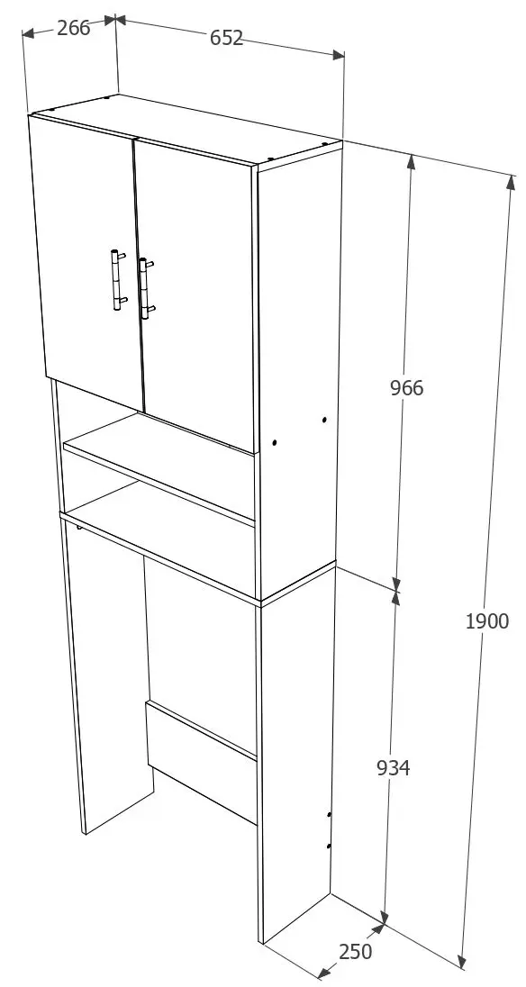 Dulap Haaus Fyn (White)