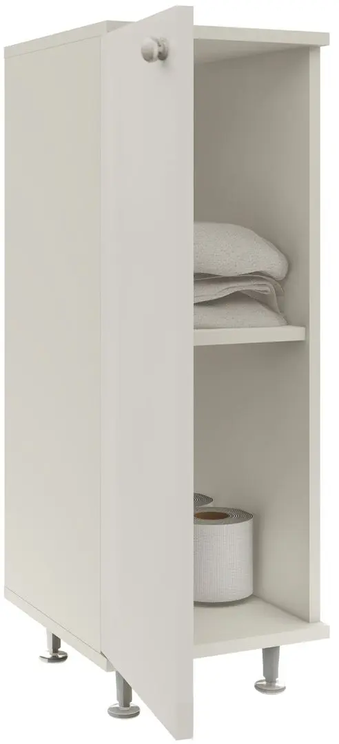 Dulap Haaus Zaria 1U (White/White Gloss)