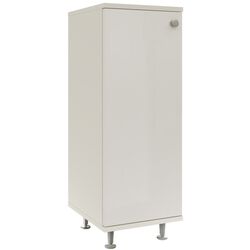 Dulap Haaus Zaria 1U (White/White Gloss)