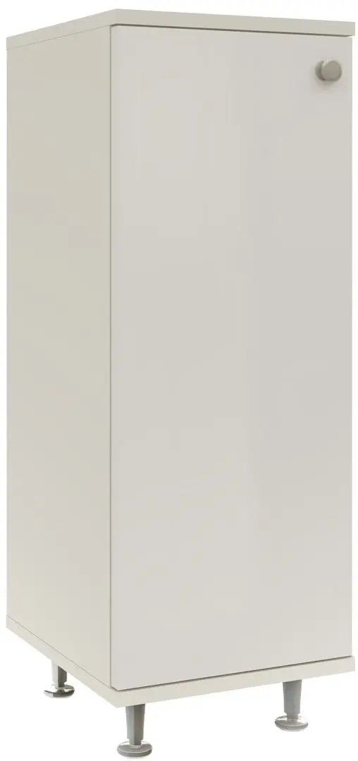 Dulap Haaus Zaria 1U (White/White Gloss)