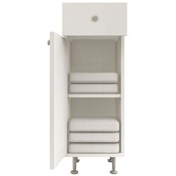 Dulap Haaus Zaria 1S1U (White/White Gloss) Thumb