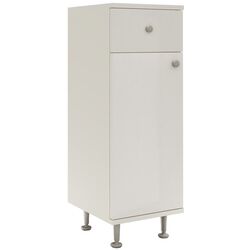 Dulap Haaus Zaria 1S1U (White/White Gloss)