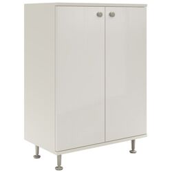 Dulap Haaus Zaria 2U (White/White Gloss)
