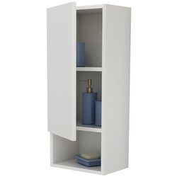 Шкаф навесной Haaus Zed 1Д (White/White Gloss) Thumb