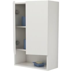 Dulap suspendat Haaus Zed 2U (White/White Gloss) Thumb