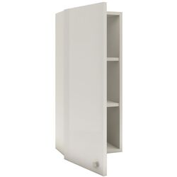 Dulap suspendat Haaus Zaria 1U (White/White Gloss) Thumb