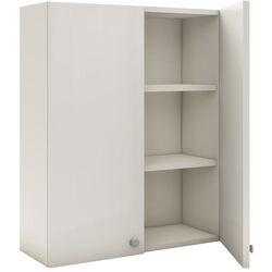 Dulap suspendat Haaus Zaria 2U (White/White Gloss) Thumb