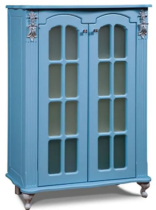 Comoda КМК 0454.3 Versal 2D (Blue/Silver)