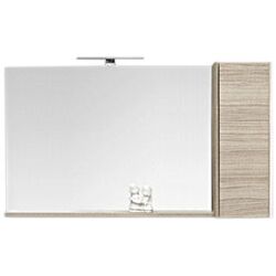 Dulap cu oglinda Orka Duden 100 (Odeon White Oak)