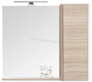 Dulap cu oglinda Orka Duden 80 (Odeon White Oak)