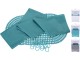 Набор штора для ванны и коврик Bathroom Solutions 39741 (Turquoise)