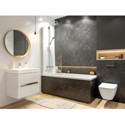 Paravan de cada Geberit Geo 80x150 (Chrome) Thumb