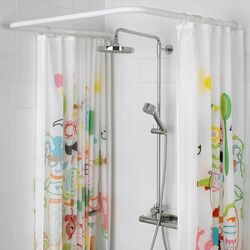 Bara pentru perdea Ikea Vikarn 90x160 (Alb) Thumb