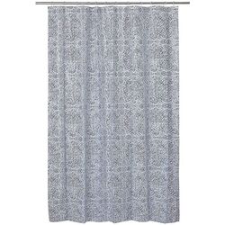 Perdea pentru cada Ikea Angsklocka 180x200 (Alb/Albastru)